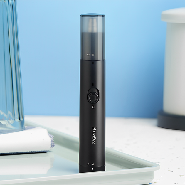 Триммер для носа и ушей ShowSee Nose Hair Trimmer (C1-BK) беспроводной со съемной плавающей головкой, Black - изображение 2