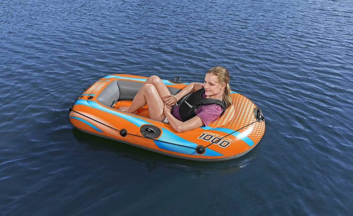 Надувний човен Bestway Kondor Elite 1000 162 x 96 см 61135 (6941607332382) - зображення 8