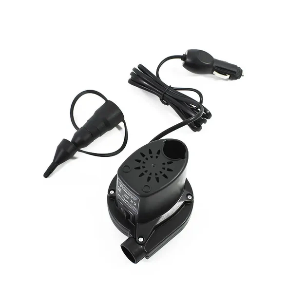 Надувний флокований автомобільний матрац Lesko BP-001 Black 180*135 см - зображення 3