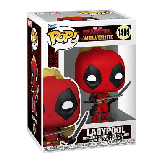 Фигурка Funko Pop Марвел: Дэдпул и Росомаха Ледипул Marvel: Deadpool & Wolverine Ladypool 10 см FP M D 1404 - Фото 3 Фигурка Funko Pop Марвел: Дэдпул и Росомаха Ледипул Marvel: Deadpool & Wolverine Ladypool 10 см FP M D 1404 - изображение 3