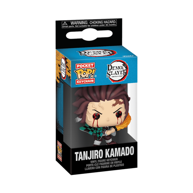 Фигурка брелок Funko Pop Фанко Поп Demon Slayer Tanjiro Клинок рассекающий демонов Танджиро 4 см DS TK KC 4 - Фото 3 Фигурка брелок Funko Pop Фанко Поп Demon Slayer Tanjiro Клинок рассекающий демонов Танджиро 4 см DS TK KC 4 - изображение 3