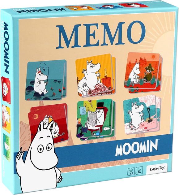 Настільна гра Barbo Toys Moomin Memo (5704976071099) - зображення 1