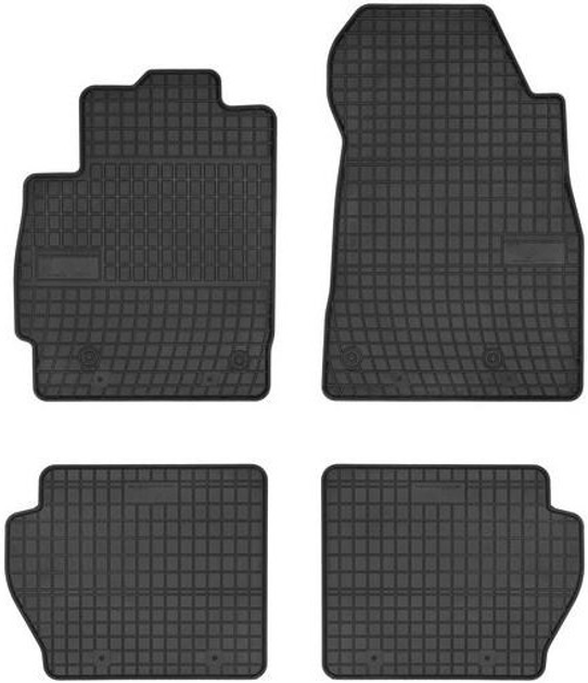 Dywaniki samochodowe Frogum Basic El Toro do Mazda 2 II 2007–2014 Czarne 4 szt (5907377542568) - obraz 1
