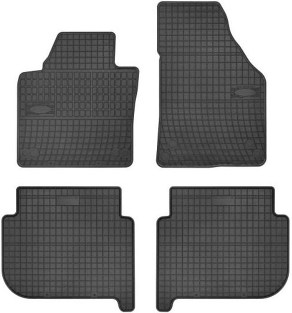 Dywaniki samochodowe Frogum Basic El Toro do Volkswagen Touran I 2003–2010 Czarne 4 szt (5907377540106) - obraz 1
