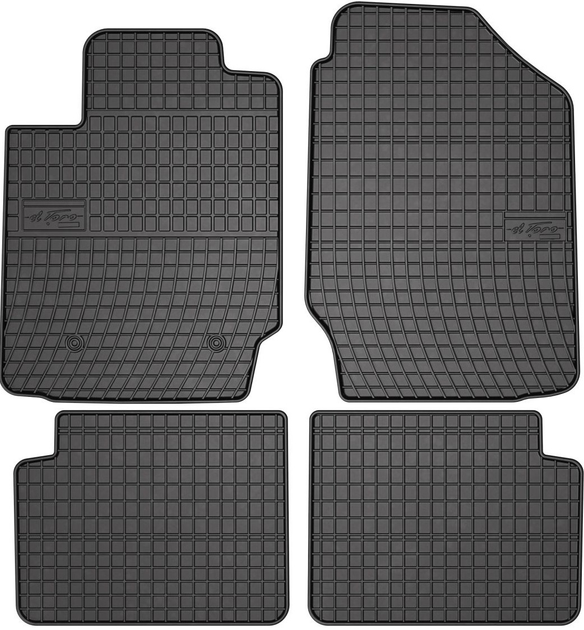 Dywaniki samochodowe Frogum Basic El Toro do Toyota Corolla E12 2000–2007 Czarne 4 szt (5907377541080) - obraz 1