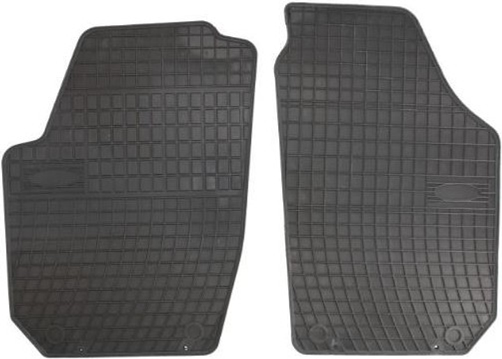 Dywaniki samochodowe Frogum Basic El Toro do Skoda Praktik 2007–2010 Czarne 2 szt (5907377542186) - obraz 1