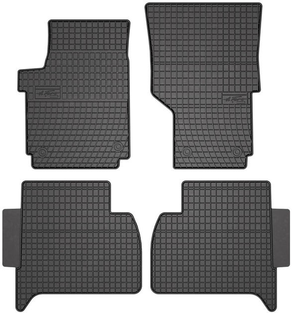 Dywaniki samochodowe Frogum Basic El Toro do Volkswagen Amarok od 2010 Czarne 4 szt (5907377541530) - obraz 1