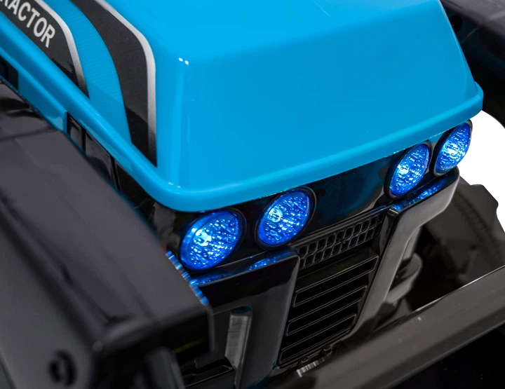 Traktor Spychacz G320 dla najmłodszych dzieci Niebieski (5903864956351) - obraz 14