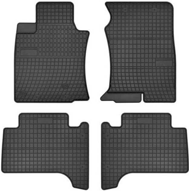 Комплект автомобільних килимків Frogum Basic El Toro для Toyota Land Cruiser 120 2002–2009 Чорний 4 шт (5907377541370) - зображення 1