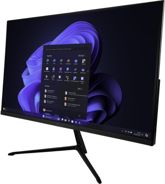 Monoblok Terra All-In-One-PC 2401 GreenLine (1000072) Black - obraz 3