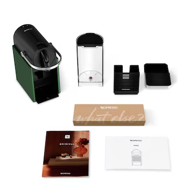Капсульна кавоварка Nespresso Pixie Dark Green - зображення 6