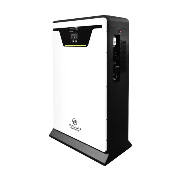 Гібридний інвертор 5kW Kraft KRF-HISA-5KW/10kwh-80A з вбудованою акумуляторною батареєю LiFePO4 - зображення 3