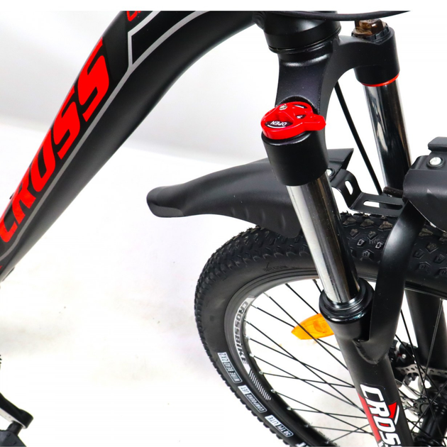Велосипед 29" Hunter 2025 Рама-19" Черно-красный - изображение 6