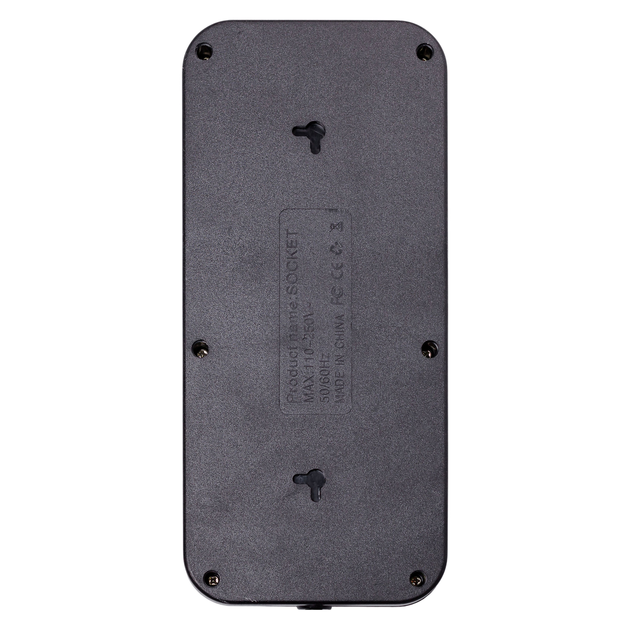 Сетевой фильтр удлинитель Yiwu F06U на 6 розеток 4 USB 1 Type-C и кнопкой отключения 5 м Черный - Фото 6 Сетевой фильтр удлинитель Yiwu F06U на 6 розеток 4 USB 1 Type-C и кнопкой отключения 5 м Черный - изображение 6