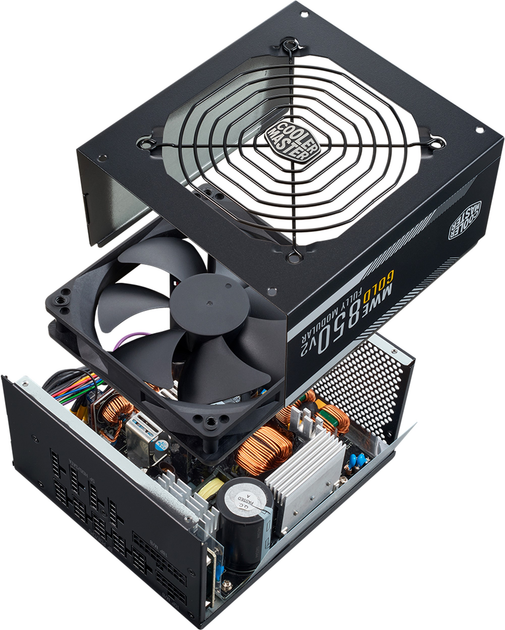 Zasilacz Cooler Master MWE Gold V2 ATX 3.1 850W (MPE-8501-AFAAG-3EEU) - obraz 9