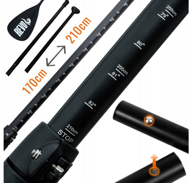 SUP дошка Revo MALIBU-1 320 см - Фото 6 SUP дошка Revo MALIBU-1 320 см - изображение 6
