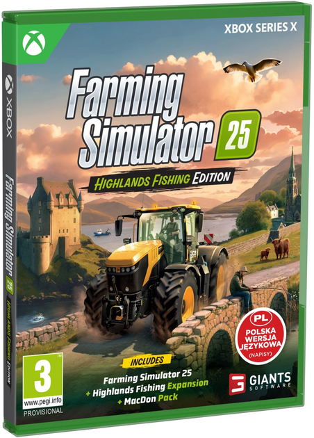 Gra XSX Farming Simulator 25: Highlands Fishing Edition (płyta Blu-Ray) (4064635510736) - obraz 2