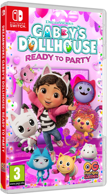 Гра Nintendo Switch DreamWorks Gabby's Dollhouse: Ready to Party (Картридж) (5061005355682) - зображення 2