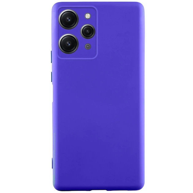 Чохол на Xiaomi Redmi 12 / для Ксяомі, сяомі, ксіомі редмі 12 силікон Синій / Iris - Фото 1 Чохол на Xiaomi Redmi 12 / для Ксяомі, сяомі, ксіомі редмі 12 силікон Синій / Iris - зображення 1