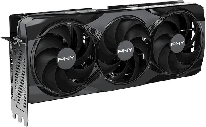 Karta graficzna PNY GeForce RTX 5080 OC Overclocked 16GB GDDR7 (256-bit) (3 x DisplayPort, 1 x HDMI) (VCG508016TFXPB1-O) - obraz 3