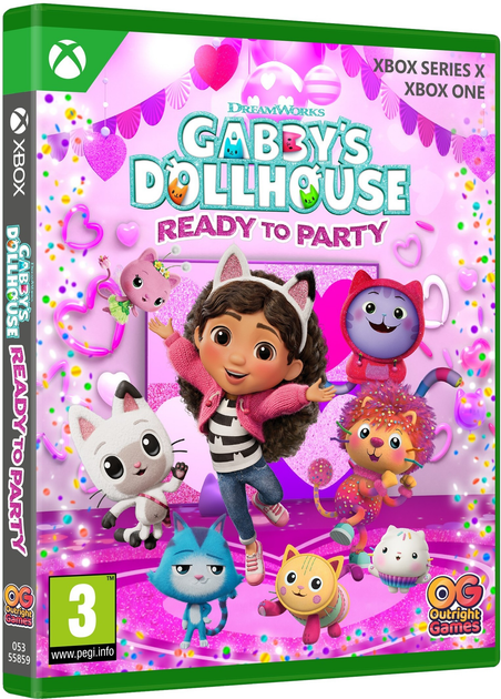 Gra XOne/XSX DreamWorks Gabby's Dollhouse: Ready to Party (płyta Blu-ray) (5061005355859) - obraz 2