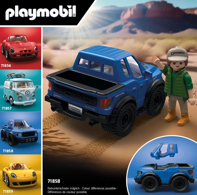 Samochod Playmobil Ford F-150 Raptor 71858 (4008789718587) - obraz 3
