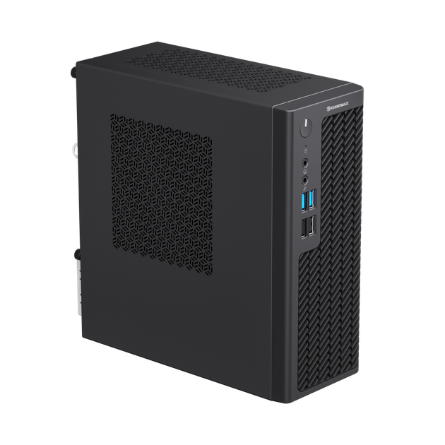 Корпус для ПК GAMEMAX ST-160-2U2-2U3-Flex-230M mini-ITX корпус с блоком питания 230 Вт Black - Фото 2 Корпус для ПК GAMEMAX ST-160-2U2-2U3-Flex-230M mini-ITX корпус с блоком питания 230 Вт Black - изображение 2