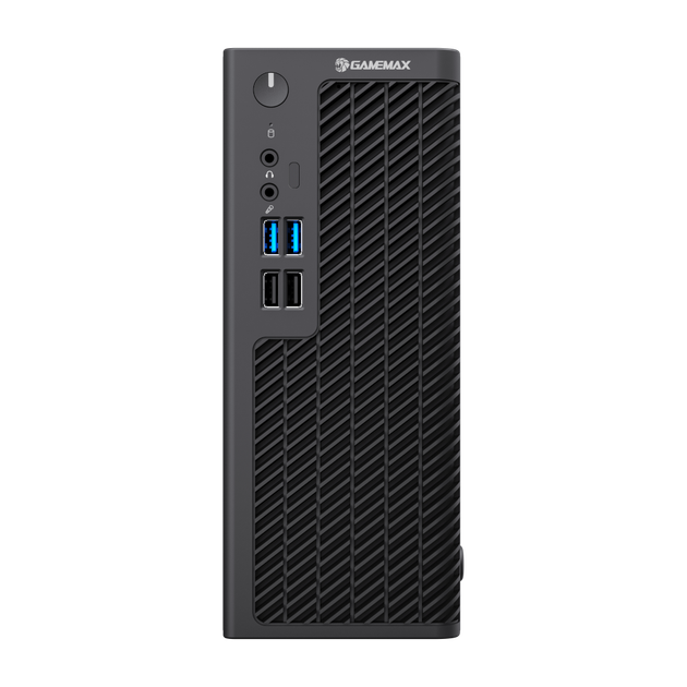 Корпус для ПК GAMEMAX ST-160-2U2-2U3-Flex-230M mini-ITX корпус с блоком питания 230 Вт Black - Фото 4 Корпус для ПК GAMEMAX ST-160-2U2-2U3-Flex-230M mini-ITX корпус с блоком питания 230 Вт Black - изображение 4