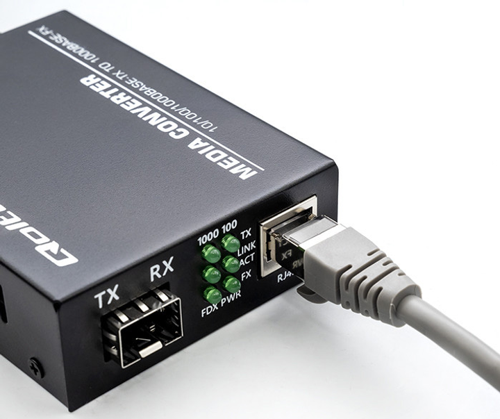 Медіаконвертер Qoltec 52295 (5901878522951) - зображення 8
