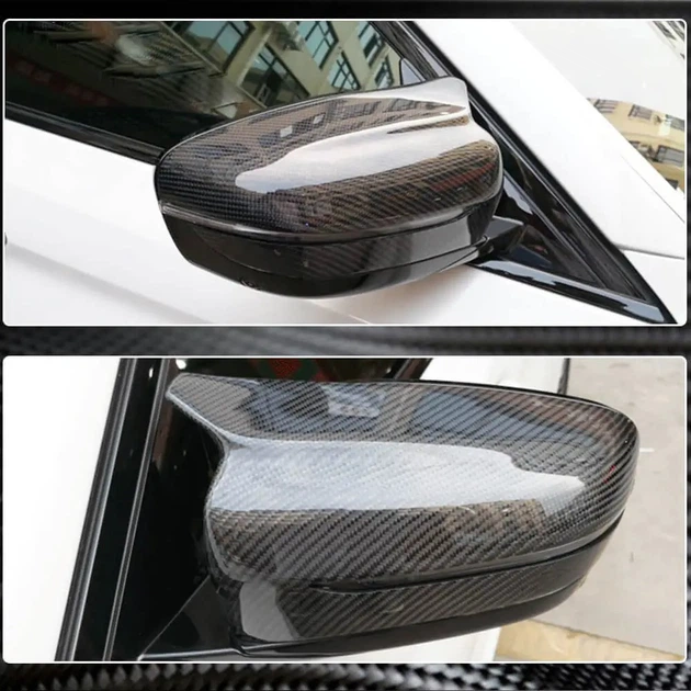 Накладки на Зеркала M-Look V2 (2018-2021, Карбон) для BMW 8 серия G14/G15/G16 2018- гг - изображение 7