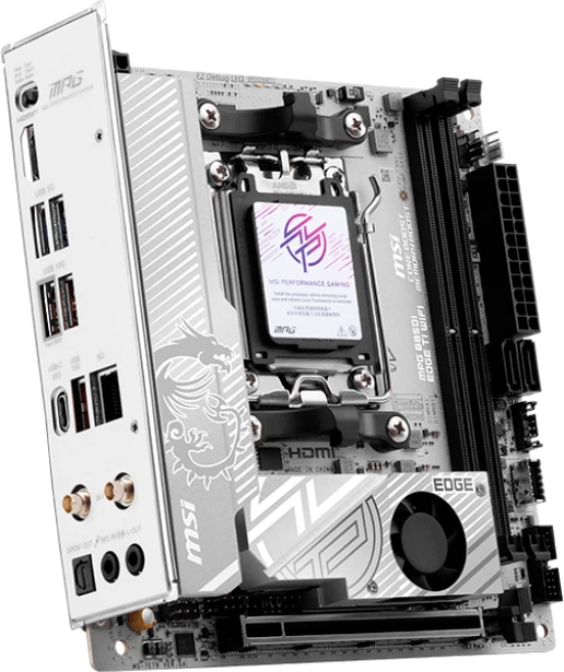 Płyta główna MSI MPG B850I Edge Ti Wi-Fi (sAM5, AMD B850, PCI-Ex16) - obraz 3