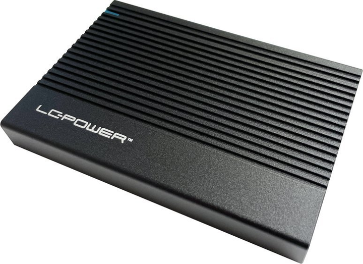 Kieszeń zewnętrzna LC-Power LC-25U3-C USB 3.2 Gen 2 Type-C SATA 2.5" Black - obraz 3