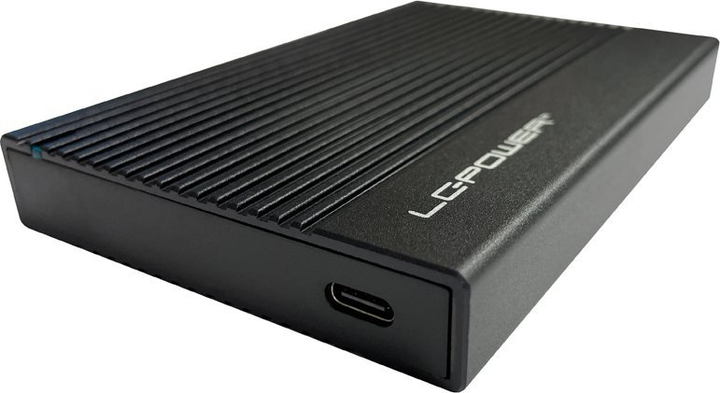 Kieszeń zewnętrzna LC-Power LC-25U3-C USB 3.2 Gen 2 Type-C SATA 2.5" Black - obraz 12