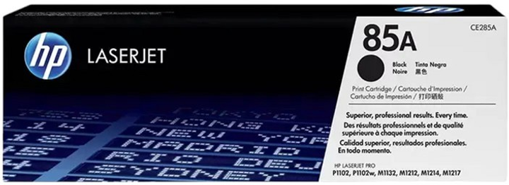 Toner HP 85A CE285A Black (0884420588689) - obraz 1