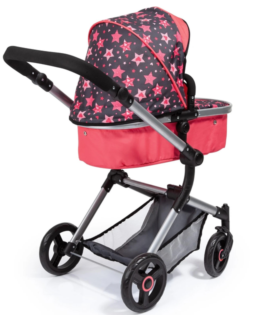 Wózek dla lalki Bayer Design Combi Neo Vario 18405AA Czerwony (4003336184051) - obraz 2