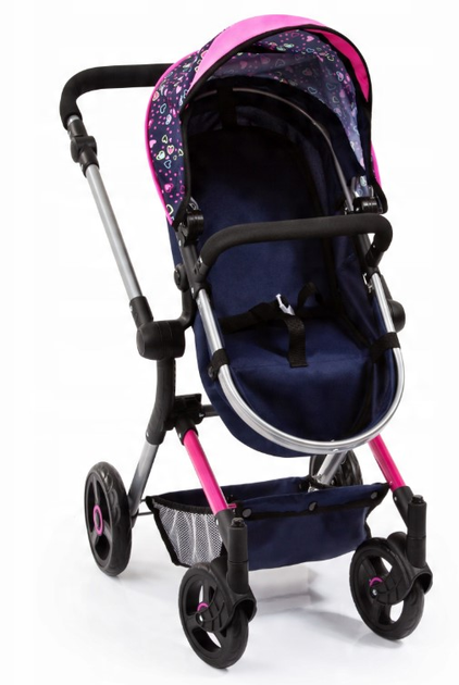 Wózek dla lalki Bayer Design Combi Neo Vario 18417AA Granatowy (4003336184174) - obraz 7