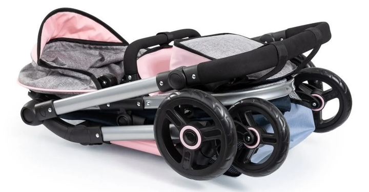 Wózek dla lalki Bayer Design Combi Neo Vario 18427AA Szary (4003336184273) - obraz 5