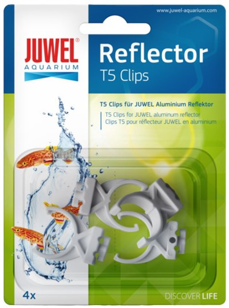 Кліпси для відбивачів Juwel High-Lite T5 4 шт (4022573940305) - зображення 1