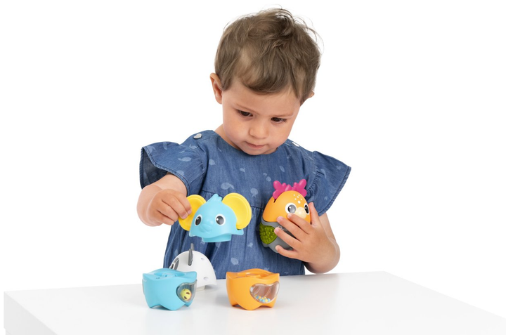 Розвиваюча іграшка Chicco Baby Sense & Focus Activity Animals 3в1 (8058664176977) - зображення 10