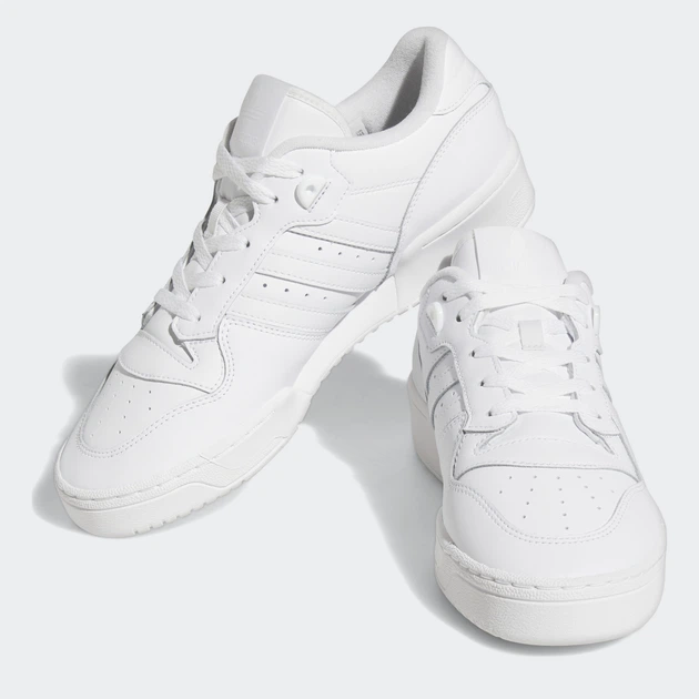 Женские кеды низкие Adidas Rivalry Low GX2272 40.5 (7UK) 25.5 см Ftwwht/Ftwwht/Ftwwht (4066749889173) - изображение 2