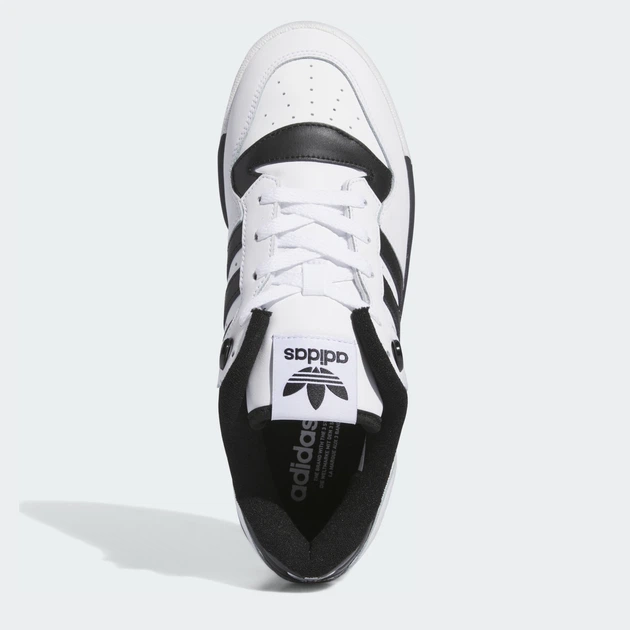 Мужские кеды низкие Adidas Rivalry Low IG1474 44 (9.5UK) 28 см Ftwwht/Cblack/Ftwwht (4066766733763) - изображение 6