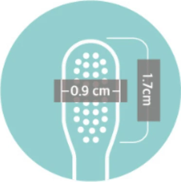 Набор зубных детских щеток Kundal Toothbrush for Toddlers 3-5 лет туба 12 шт (8809809423902) - изображение 3