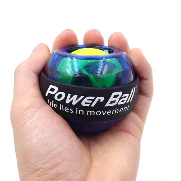 Тренажер Powerball гіроскопічний, для кисті рук, м'язів рук, передпліччя, зап'ястя - Фото 3 Тренажер Powerball гіроскопічний, для кисті рук, м'язів рук, передпліччя, зап'ястя - зображення 3