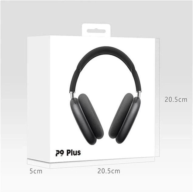 Беспроводные наушники с микрофоном Wireless Stereo Hedset P9 |TF Card| Черный - Фото 4 Беспроводные наушники с микрофоном Wireless Stereo Hedset P9 |TF Card| Черный - изображение 4