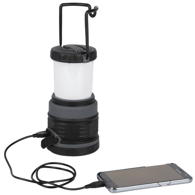 Ліхтар кемпінговий Bo-Camp Delta High Power LED Rechargable 200 Lumen Black/Anthracite - зображення 2