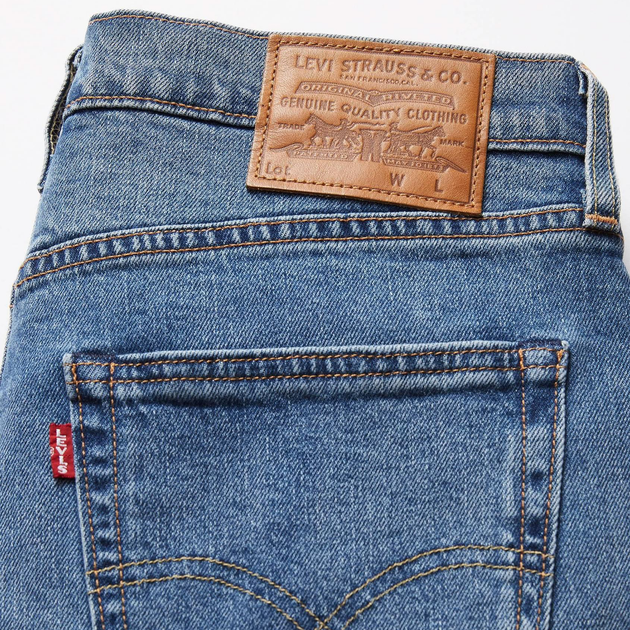 Джинси Slim Fit чоловічі Levi's 512 Slim Taper 28833-1260 34-32 Сині (5401157019528) - зображення 7