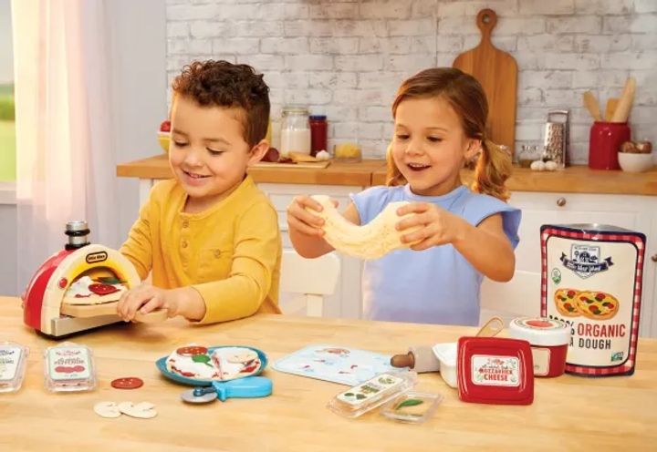 Ігровий набір Little Tikes 488771 Creative Chefs для приготування піци креативний (50743488771) - зображення 10