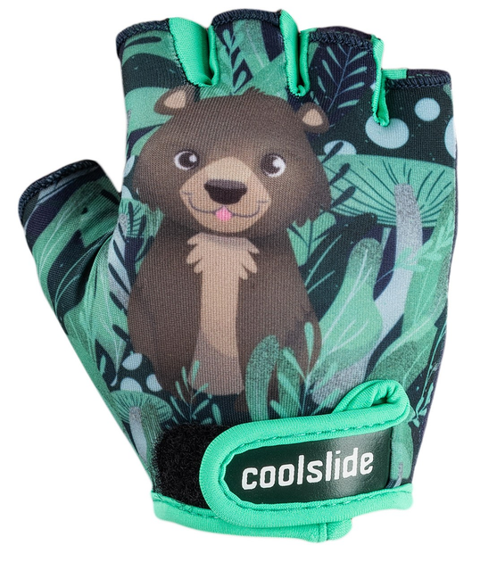 Rękawiczki rowerowe dziecięce Coolslide FOREST GLOVES BOY Granatowy (5902786219803) - obraz 2