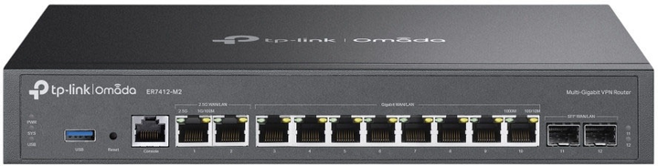 Router TP-Link Omada Multi-Gigabit VPN Gateway (ER7412-M2) - obraz 1