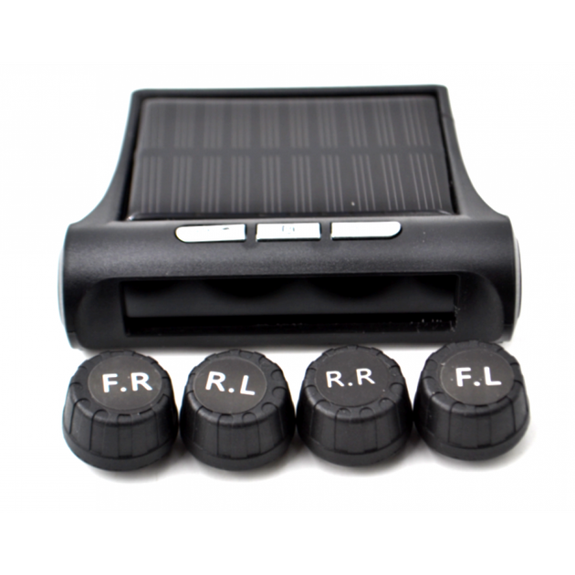 Система контроля давления в шинах Protech TPMS solar встроенный аккумулятор зарядка от солнечной панели или USB -30℃ - 70℃ - изображение 2